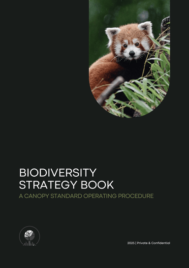 Biodiversity Strategy Book